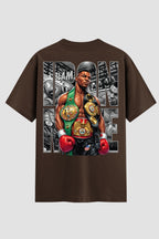 Camiseta Oversized Suedine Lenda dos Pesos Pesados