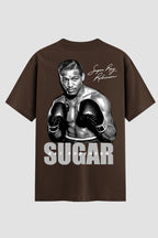 Camiseta Oversized Suedine Sugar Ray Robinson