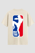 Camiseta Oversized Suedine Muay Thai Flag Muay