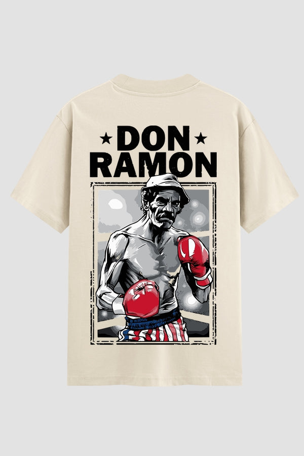 Camiseta Oversized Suedine boxe Don Ramon - Modelo 3