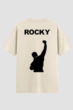Camiseta Oversized Suedine Rocky Balboa Rocky Victory