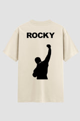 Camiseta Oversized Suedine Rocky Balboa Rocky Victory