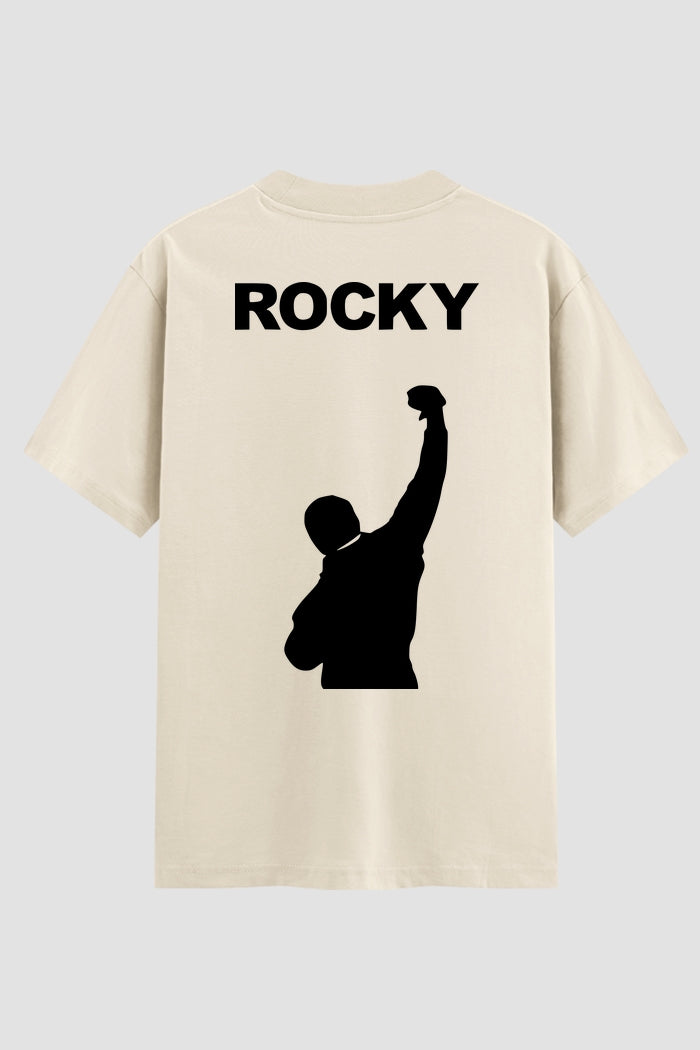Camiseta Oversized Suedine Rocky Balboa Rocky Victory