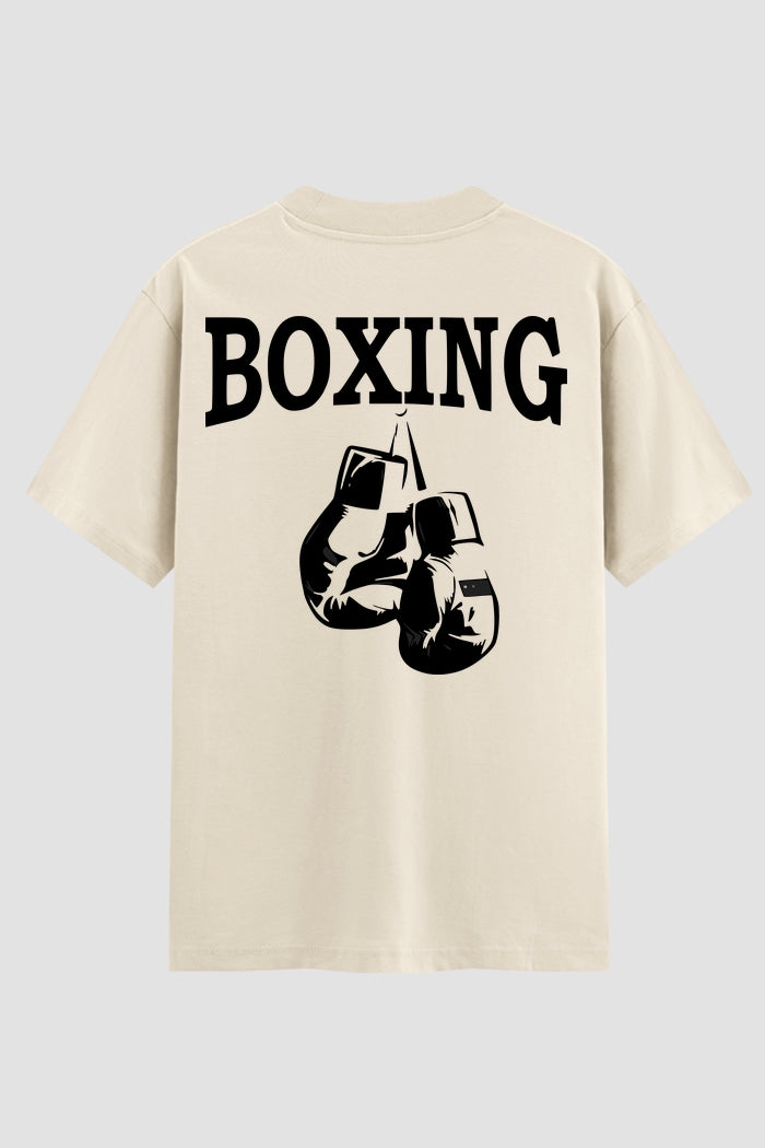 Camiseta Oversized Suedine boxe Boxing Luvas
