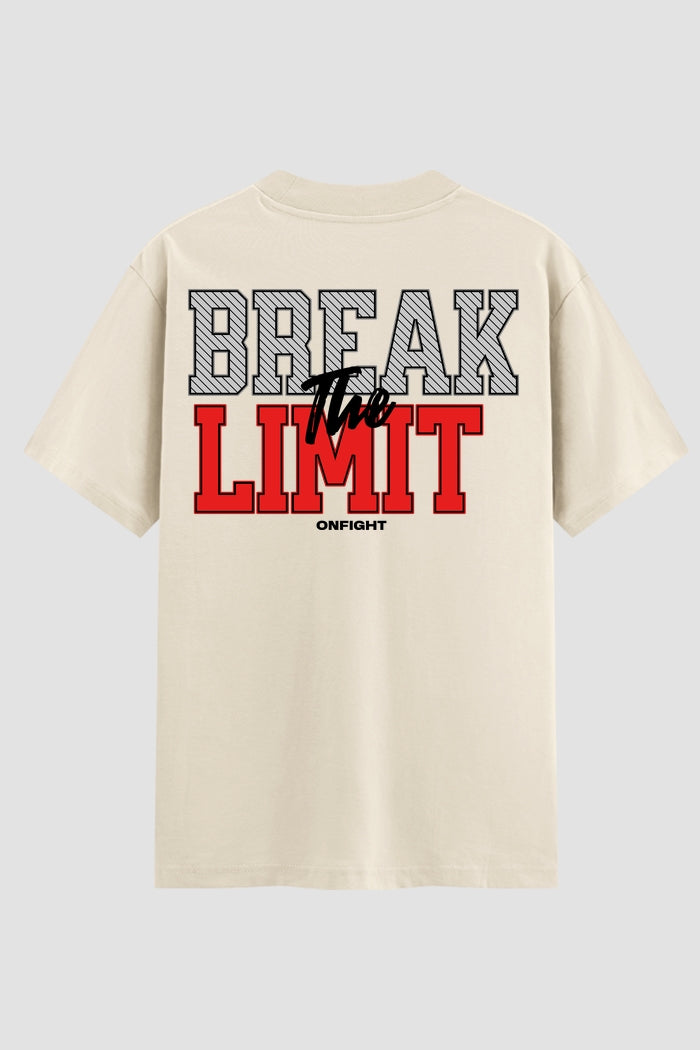 Camiseta Oversized Suedine Break the Limite