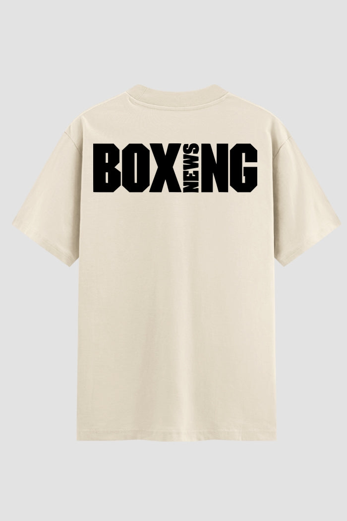 Camiseta Oversized Suedine boxe Boxing News