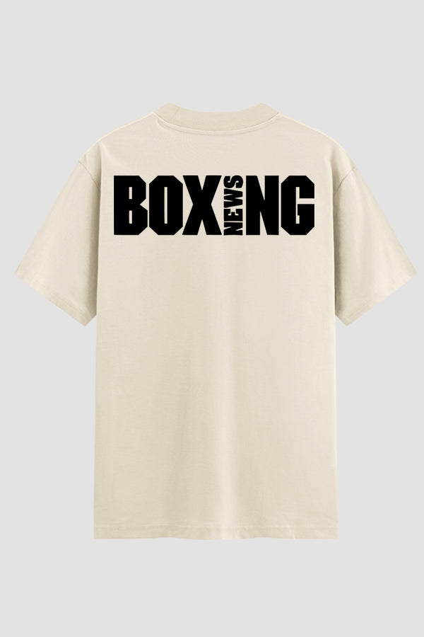 Camiseta Oversized Suedine boxe Boxing News