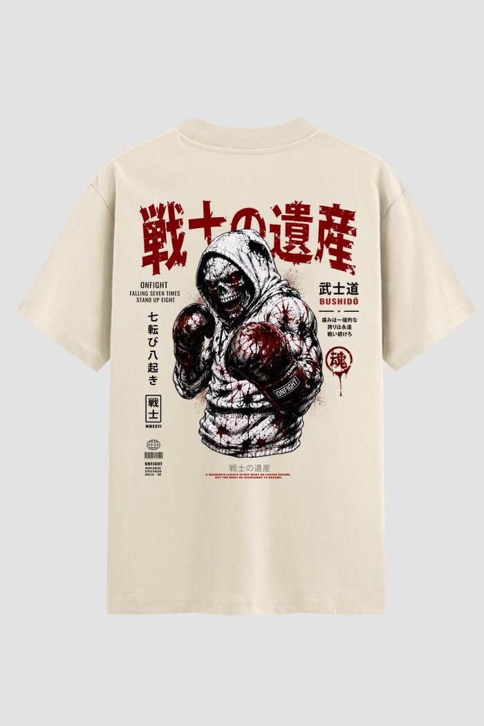 Camiseta Oversized Suedine Warrior Onfight