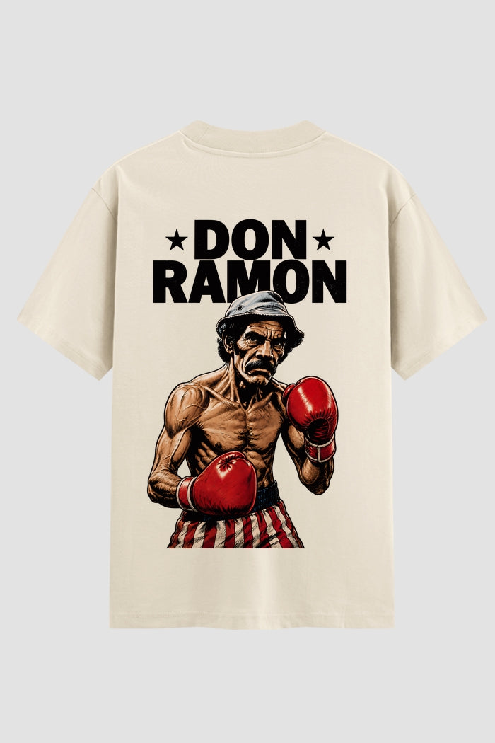 Camiseta Oversized Suedine boxe Don Ramon - modelo 2