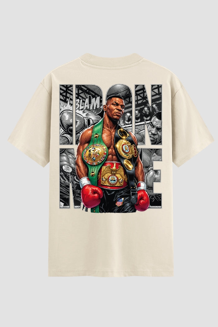 Camiseta Oversized Suedine Lenda dos Pesos Pesados