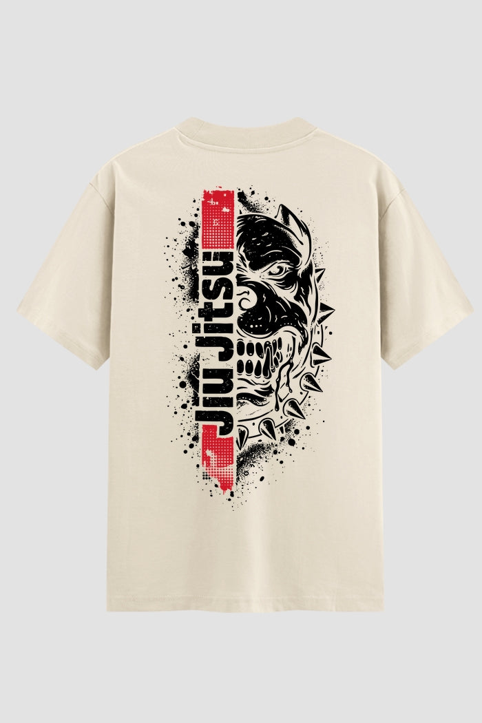 Camiseta Oversized Suedine Jiu-Jitsu Raça BJJ