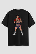 Camiseta Oversized Suedine Rocky Balboa Champion Pose Full