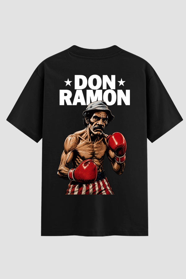 Camiseta Oversized Suedine boxe Don Ramon - modelo 2