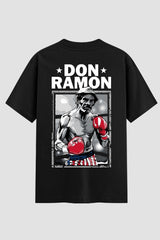 Camiseta Oversized Suedine boxe Don Ramon - Modelo 3