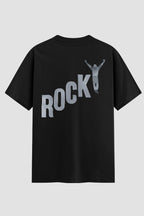 Camiseta Oversized Suedine Rocky Balboa Rocky Steps