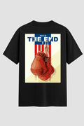 Camiseta Oversized Suedine Rocky Balboa The End Gloves
