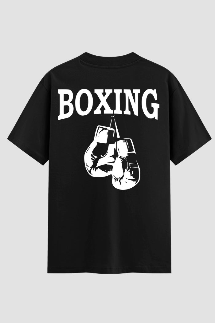 Camiseta Oversized Suedine boxe Boxing Luvas