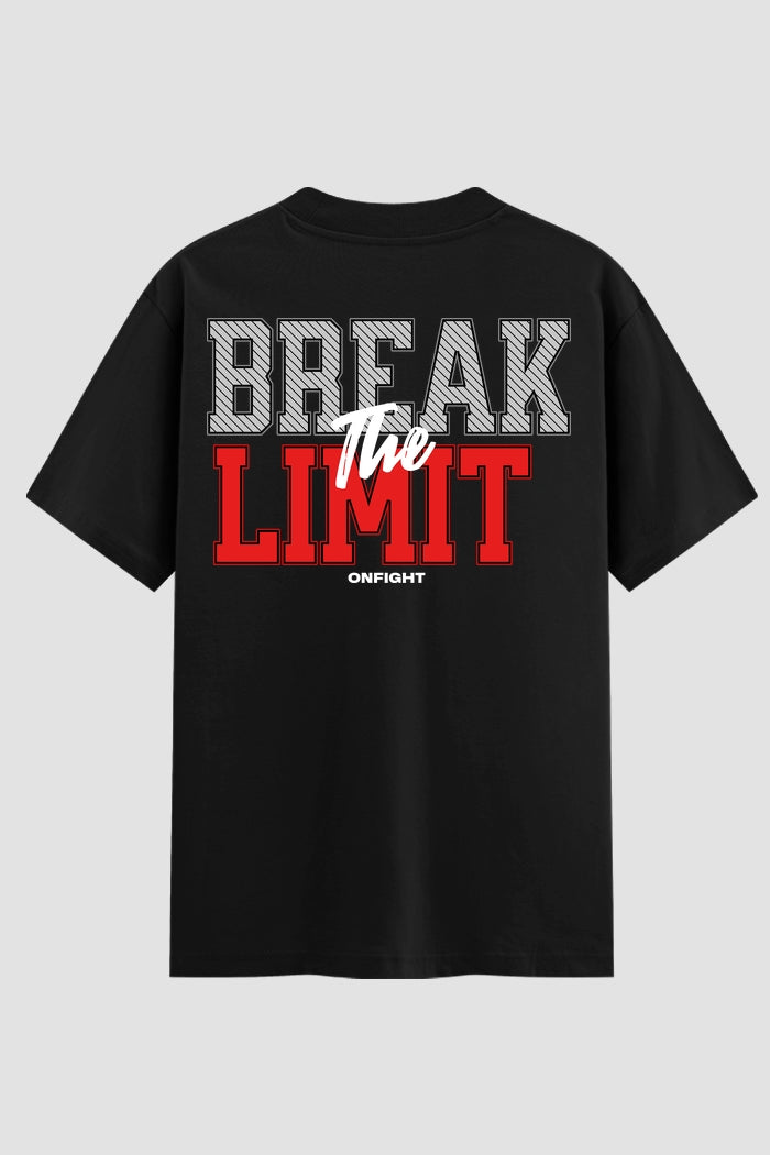 Camiseta Oversized Suedine Break the Limite