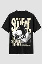 Camiseta Oversized Suedine boxe Becoming Unstoppable