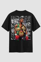 Camiseta Oversized Suedine Lenda dos Pesos Pesados