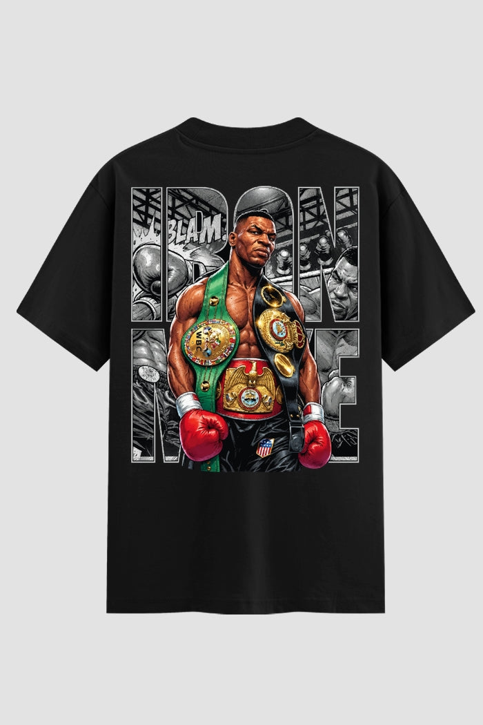 Camiseta Oversized Suedine Lenda dos Pesos Pesados