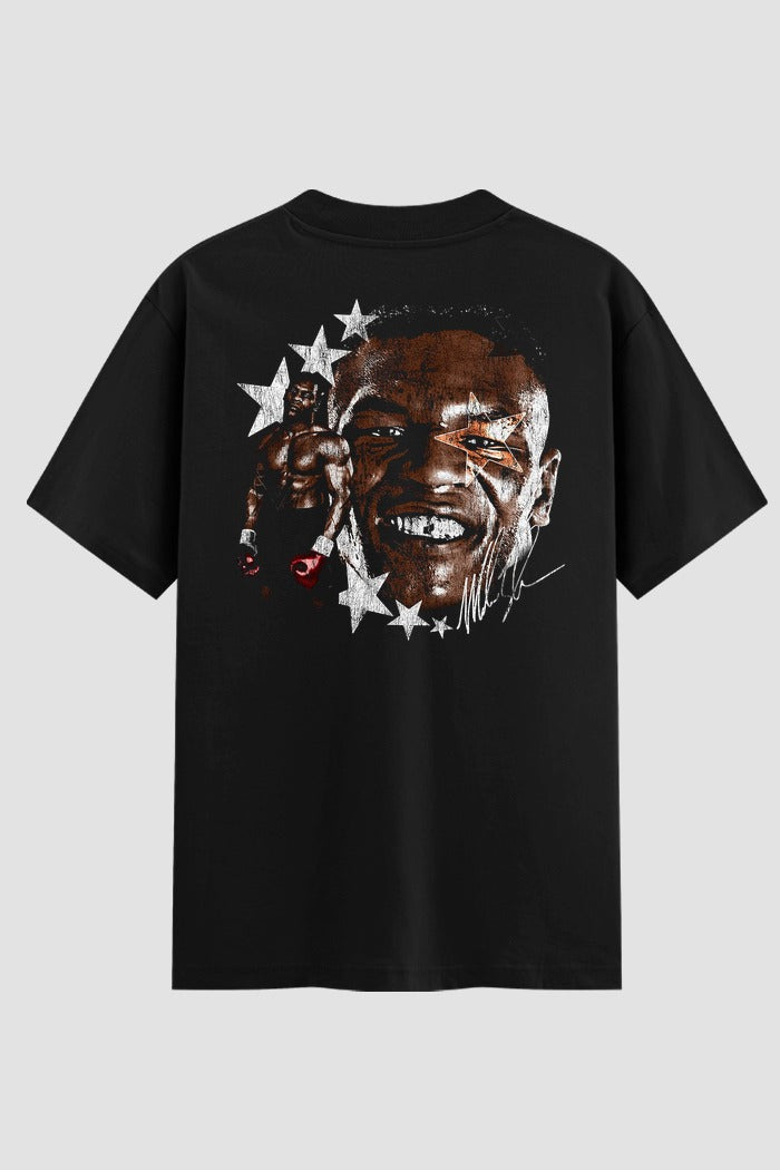 Camiseta Oversized Suedine Myke Star