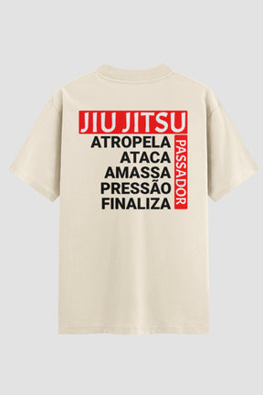 Camiseta Oversized Masculina Jiu-Jitsu Passador