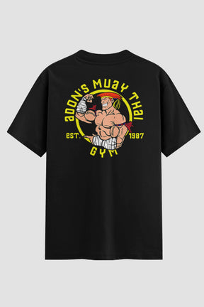 Camiseta Oversized Muay Thai Kustom Kulture