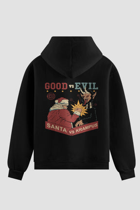 Moletom Santa vs Krampus Onfight