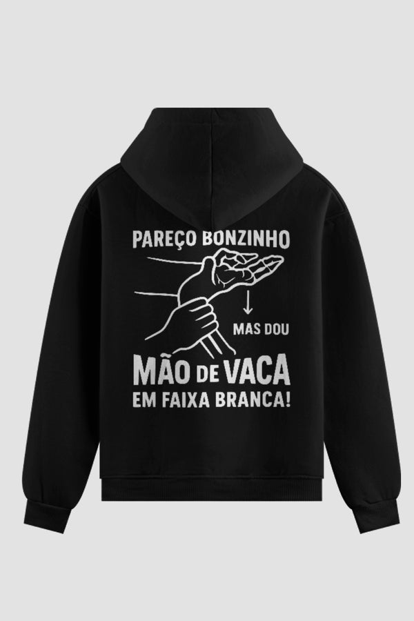 Moletom Jiu-Jitsu pareço bonzinho modelo 1