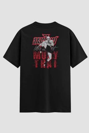 Camiseta Oversized Muay Thai Fighting Spirit
