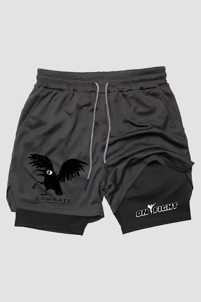 Short de compressão 2 em 1 karate Cawrate shorts Karate OnFight 