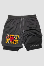 Short de compressão 2 em 1 karate Cobra Conflict shorts Karate OnFight 