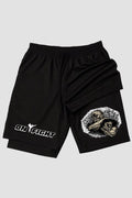Short de compressão 2 em 1 MMA Tap Or Nap shorts MMA OnFight 
