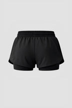 Short de compressão 2 em 1 feminino jiu-jitsu  Cast out Devil